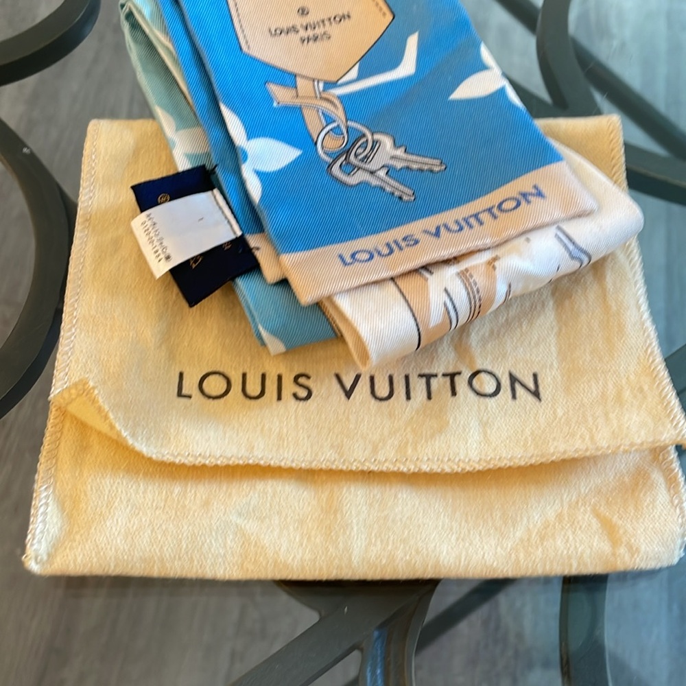 Louis Vuitton Silk Monogram Gradient By The Pool Bandeau - Picture 10 of 10